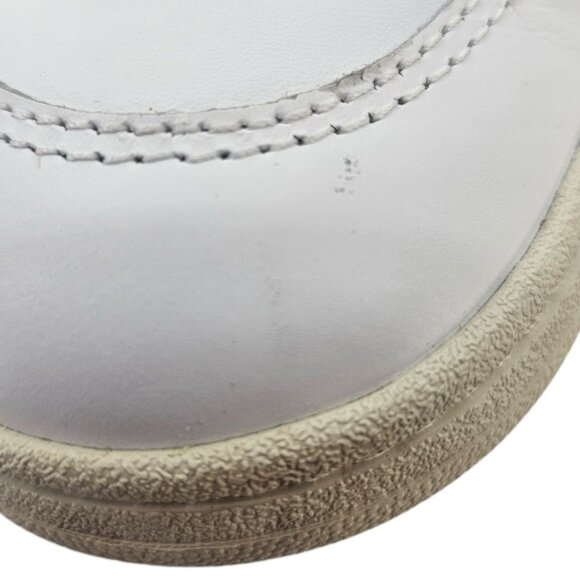 Veja Womens 7 V-12 LEATHER WHITE PARME TURQUOISE Sneakers - Picture 12 of 16